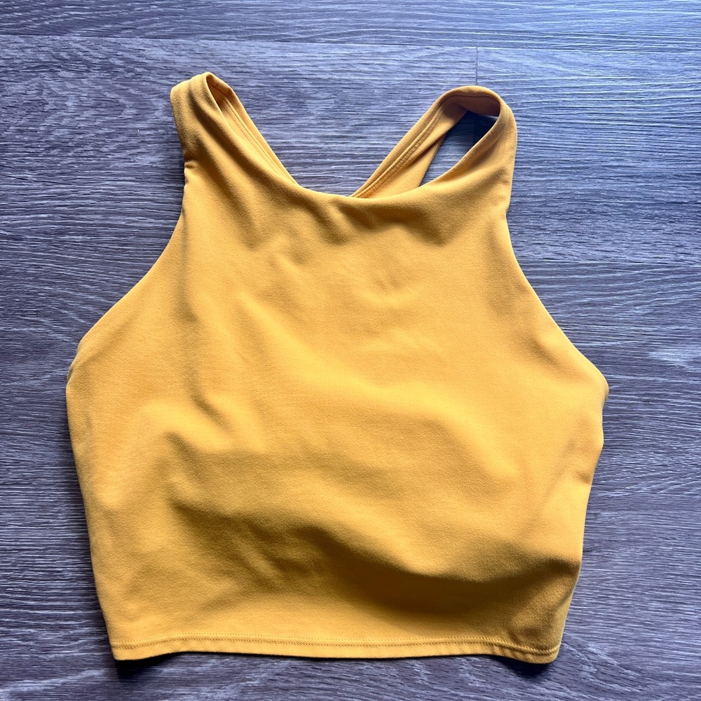 Athleta Conscious High Neck Long Line Bra Tank Top - Picture 4 of 8